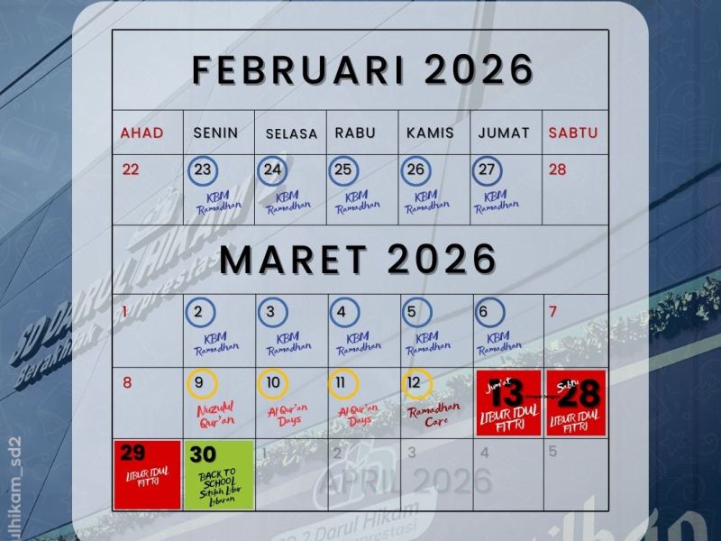 INFORMASI JADWAL RAMADHAN