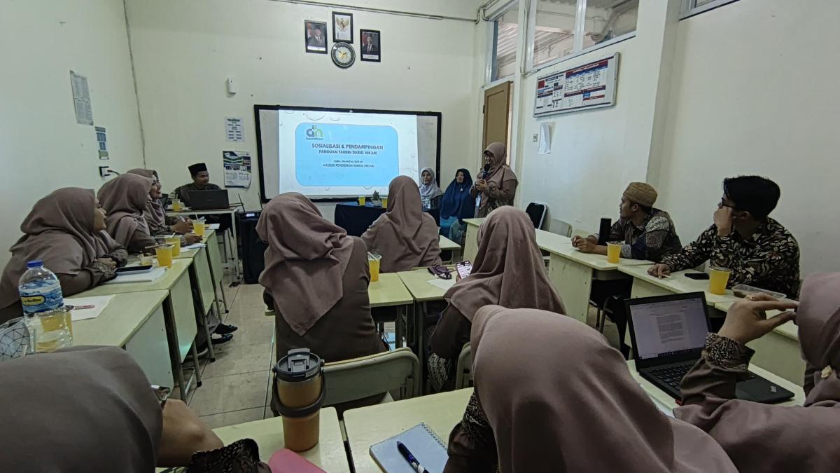 SOSIALISASI DAN PENDAMPINGAN PENGUATAN TAHSIN DARUL HIKAM