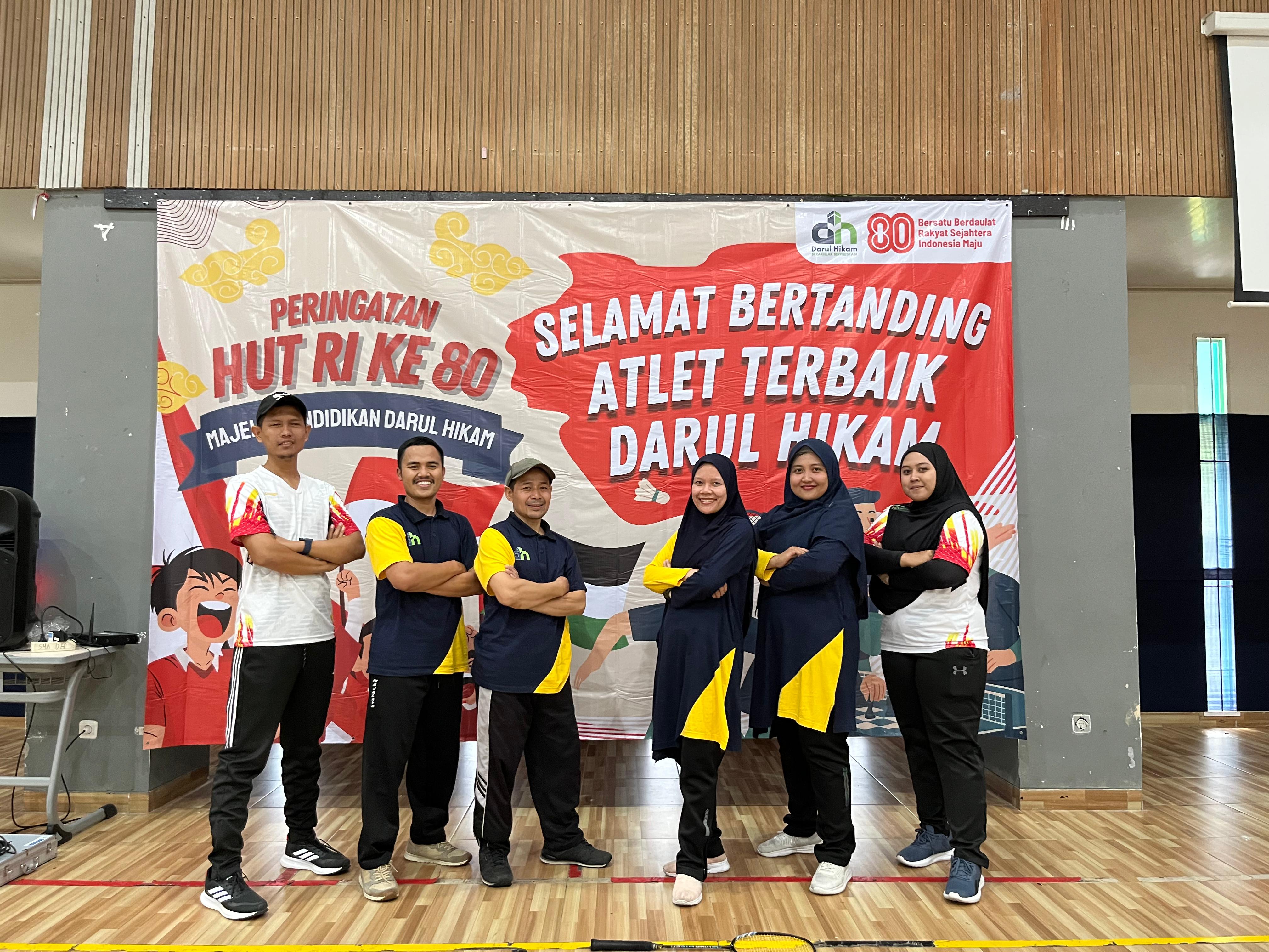 KEGIATAN LOMBA ANTAR UNIT DARUL HIKAM CABOR BULUTANGKIS